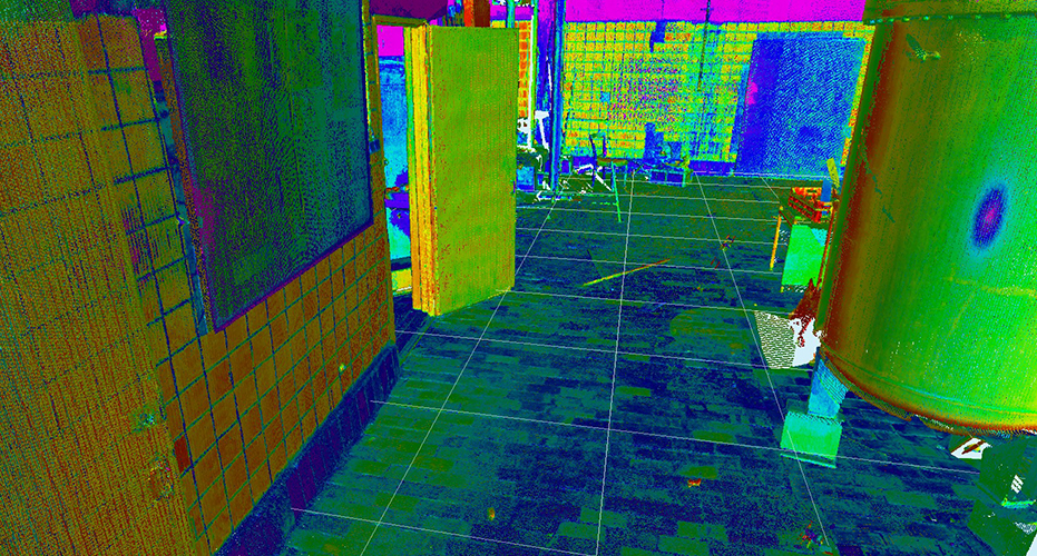 Лазерное 3D сканирование объектов — погрешность 4 мм